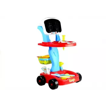 LEAN TOYS Medicininė kuprinė su 22 elementais - Įvairiaspalvė