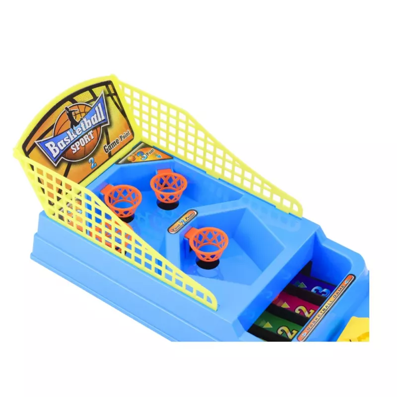 LEAN TOYS Basketball Arcade Game with Ball Launcher