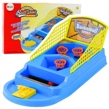 LEAN TOYS Basketball Arcade Game with Ball Launcher