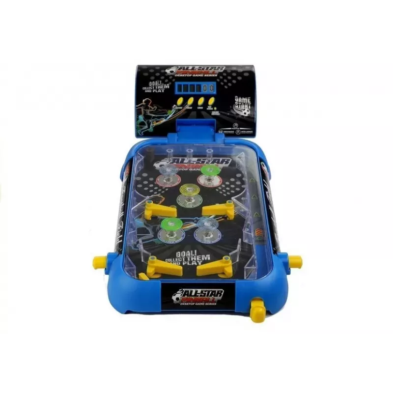 LEAN TOYS Pinball Arcade Game Flipper Lights Sounds 53cm