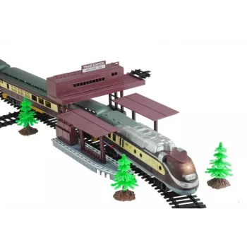LEAN TOYS Fenfa Electric Train Set 5 Wagons Accessories