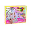 LEAN TOYS „Pasidaryk pats“ deimantiniai lipdukai – įvairūs raštai, spalvingi lipdukai