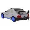 LEAN TOYS nuotoliniu valdymu sportinis automobilis R/C 1:24 pilkas su keičiamais ratais