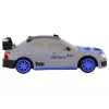 LEAN TOYS nuotoliniu valdymu sportinis automobilis R/C 1:24 pilkas su keičiamais ratais