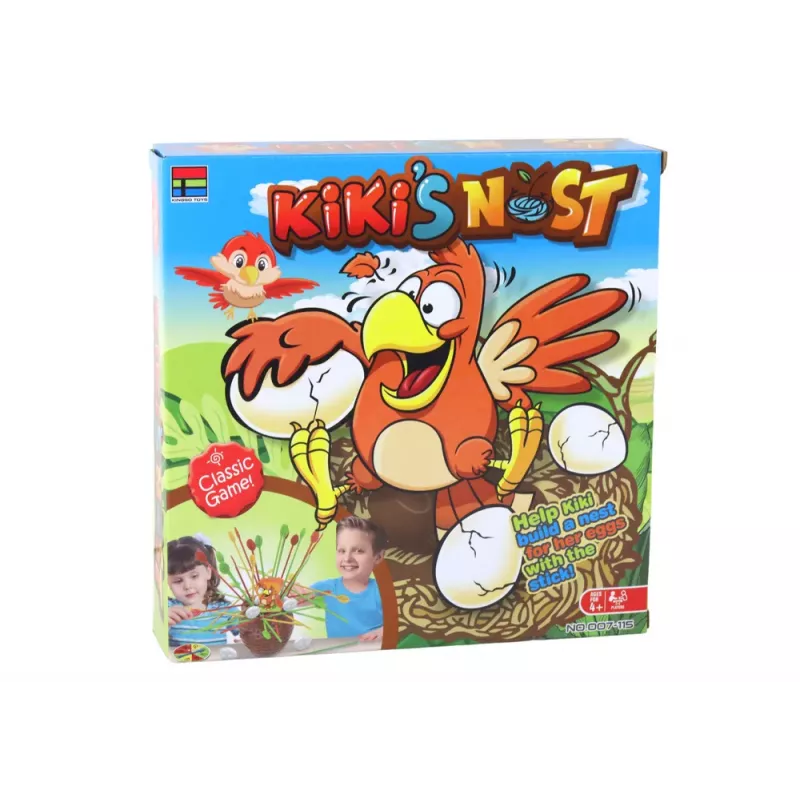LEAN TOYS Build a Chicken Nest with Sticks Arcade Family Game