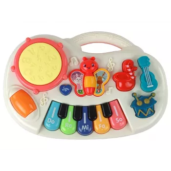 LEAN TOYS Educational Piano Keys Instruments Butterflies Educational Music Panel