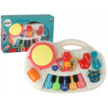 LEAN TOYS Educational Piano Keys Instruments Butterflies Educational Music Panel