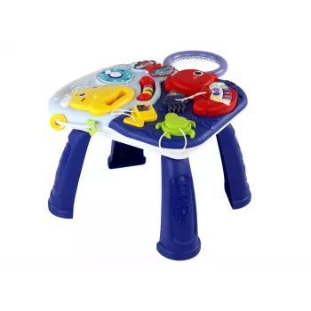 LEAN TOYS Educational Table 2in1 Sea Animals Basket Balls 32cm x 25.5cm x 23cm