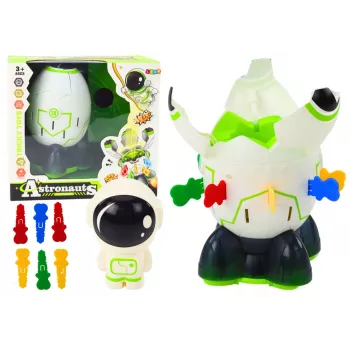 LEAN TOYS Arcade Game Cosmonaut Jumping Out of a Space Rocket