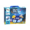 LEAN TOYS Suitcase Set DIY Puzzle Blocks Space Screwdriver 228 Pieces
