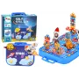LEAN TOYS Suitcase Set DIY Puzzle Blocks Space Screwdriver 228 Pieces