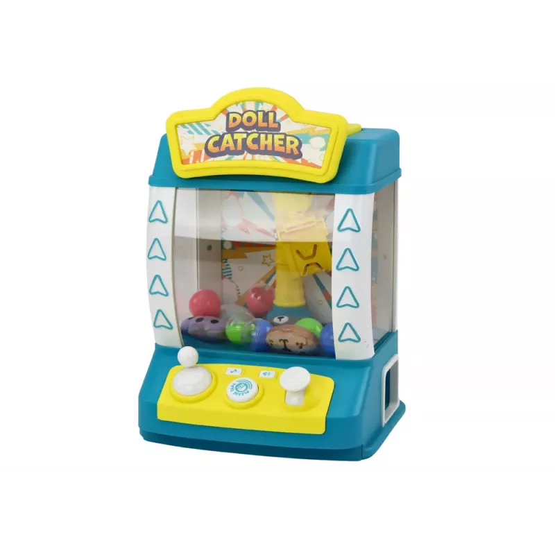 LEAN TOYS Arcade Claw Machine for Catching Dolls, Stuffed Animals, Balls, Turquoise