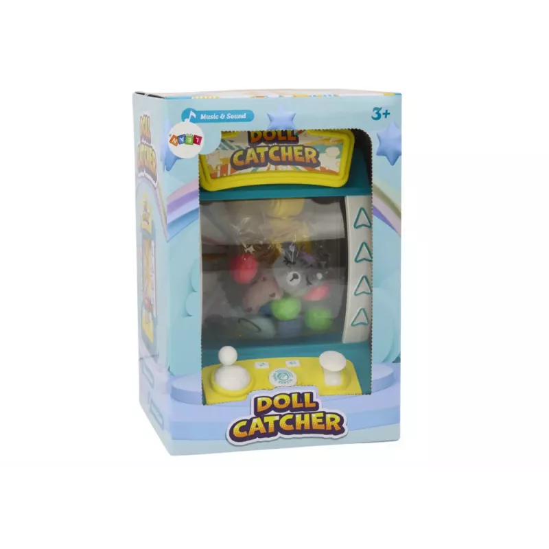 LEAN TOYS Arcade Claw Machine for Catching Dolls, Stuffed Animals, Balls, Turquoise