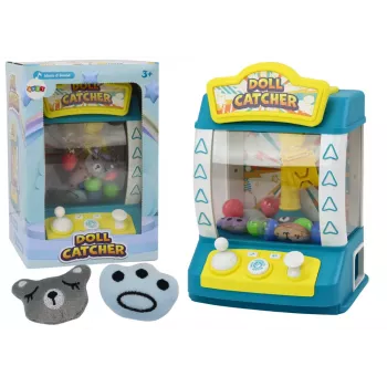 LEAN TOYS Arcade Claw Machine for Catching Dolls, Stuffed Animals, Balls, Turquoise