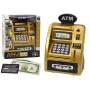 LEAN TOYS ATM Taupyklė Vaikams Mokymuisi Taupyti Gold Black
