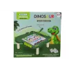 LEAN TOYS Educational Magnetic Board Dinosaur Pad Puzzle Green Beads