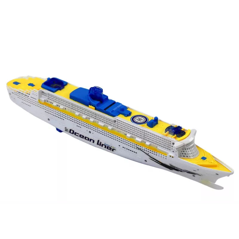 LEAN TOYS Passenger Cruise Ship su šviesomis ir garsais