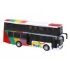 LEAN TOYS Double Decker Bus With Metal Drive, Colorful Lights, Sounds
