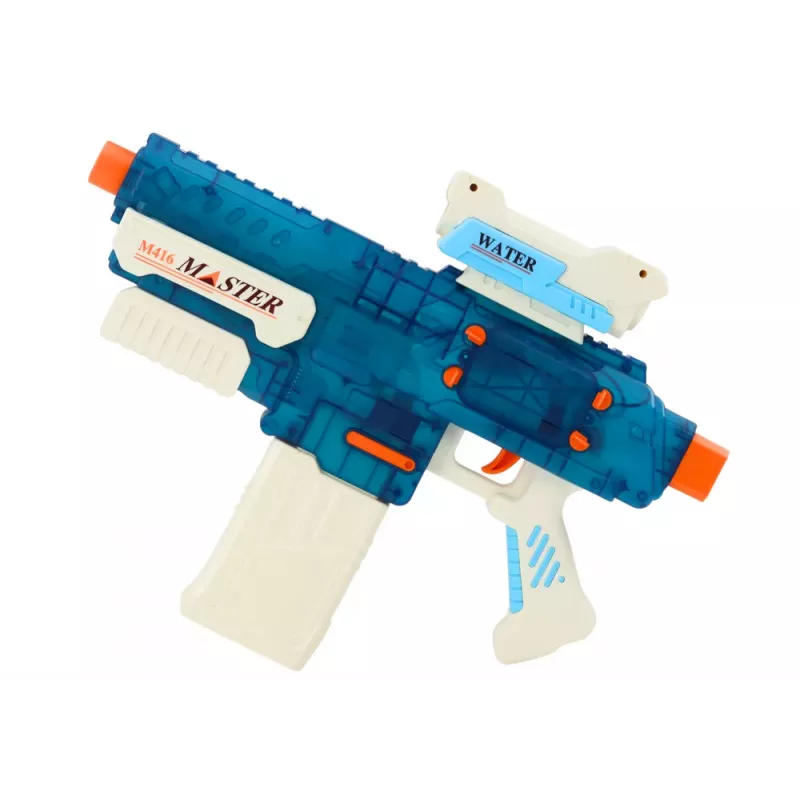 LEAN TOYS Šautuvas Vandens Pistoletas M416 Įkraunamas 500ml Atstumas 8-10m