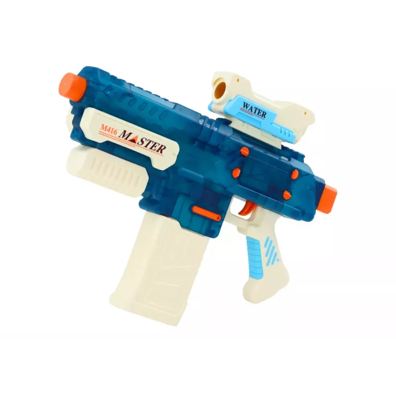 LEAN TOYS Šautuvas Vandens Pistoletas M416 Įkraunamas 500ml Atstumas 8-10m