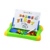 LEAN TOYS Magnetinė mokomoji lenta su raidėmis, skaičiais, žymekliu ir kempine