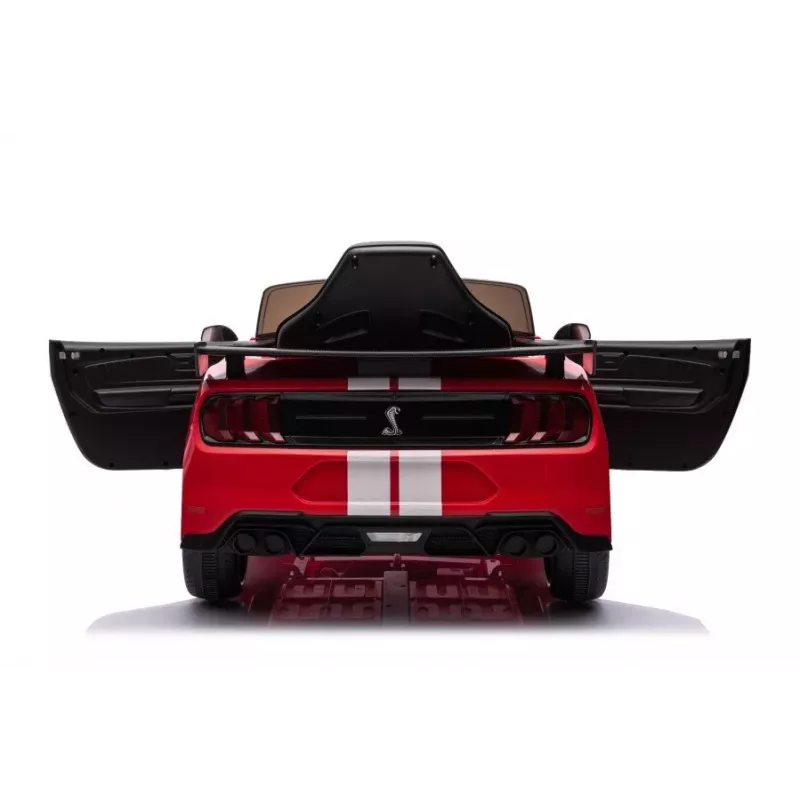 LEAN CARS Vaikiškas automobilis su akumuliatoriumi Ford Mustang GT500 Shelby Raudona