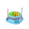 LEAN TOYS Žvejybos Žaidimas su Meškerėmis, Šviesomis ir Garsais Mėlynas