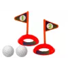 LEAN TOYS Mini Golf Set For Children Trolley On Wheels
