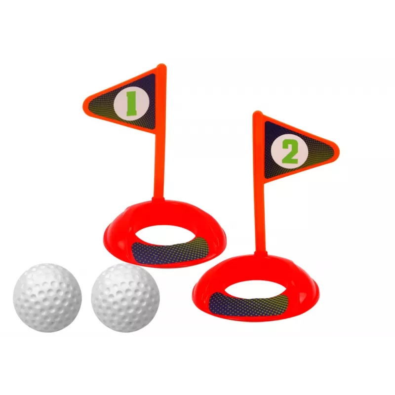 LEAN TOYS Mini Golf Set For Children Trolley On Wheels