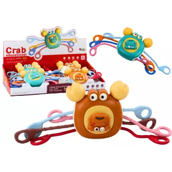 LEAN TOYS Interactive Sensory Crab Educational Teether For Children