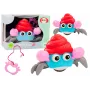 LEAN TOYS Crawling Crab Clockwork Colorful Walking Crab Interactive