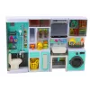 LEAN TOYS Voniausias Žaidimų Rinkinys 4v1 Dušas Tualetas Skalbimo Mašina Priedai