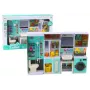 LEAN TOYS Voniausias Žaidimų Rinkinys 4v1 Dušas Tualetas Skalbimo Mašina Priedai
