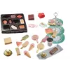 LEAN TOYS Confectionery Cafe Set Sweets Figurines Coffee Cake 50 Pieces