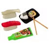 LEAN TOYS Sushi žaislų rinkinys su krevetėmis, 24 detalės