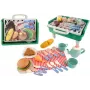 LEAN TOYS Barbecue Set Grill Food Cutlery Plates Cups