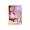 LEAN TOYS Balerinos lėlė su rožiniais aksesuarais