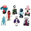 LEAN TOYS Magnetiniai blokeliai Kosminės raketos rinkinys 56 dalys - Magnetinis raketų mišinys