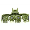LEAN TOYS RC Agricultural Combine Harvester Remotely Controlled Agricultural Machine Green