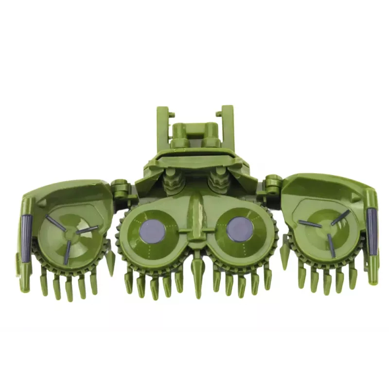 LEAN TOYS RC Agricultural Combine Harvester Remotely Controlled Agricultural Machine Green