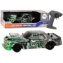 LEAN TOYS RC Remote Control Car 1:16 Drift Rubber Wheels Green