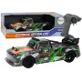 LEAN TOYS RC Remote Control Car 1:16 Rubber Drift Wheels Gray-Green