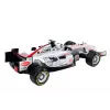 LEAN TOYS nuotoliniu valdymu valdomas lenktyninis automobilis RC Racer 1:12 sidabrinis šviesos garsai