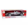 LEAN TOYS nuotoliniu valdymu valdomas lenktyninis automobilis RC Racer 1:12 sidabrinis šviesos garsai
