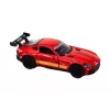 LEAN TOYS Sportinis automobilis 1:32 liejimo modelis Porsche 911 Carrera S raudonas su atbulinės eigos mechanizmu ir spoileriu