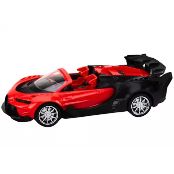 LEAN TOYS Toy Car Remote Controlled Sports Car RC 1:18 Red