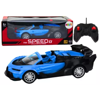 LEAN TOYS RC sportinis automobilis 1:18 mėlynas