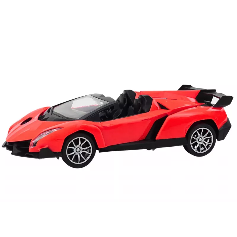 LEAN TOYS Car Remote Controlled Sports Car RC 1:16 Red