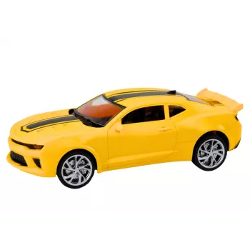 LEAN TOYS Toy Car Remote Controlled Sports Car RC 1:16 Yellow