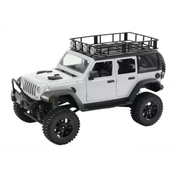 LEAN TOYS nuotoliniu valdymu RC 2.4G visureigis 4x4 pilkas